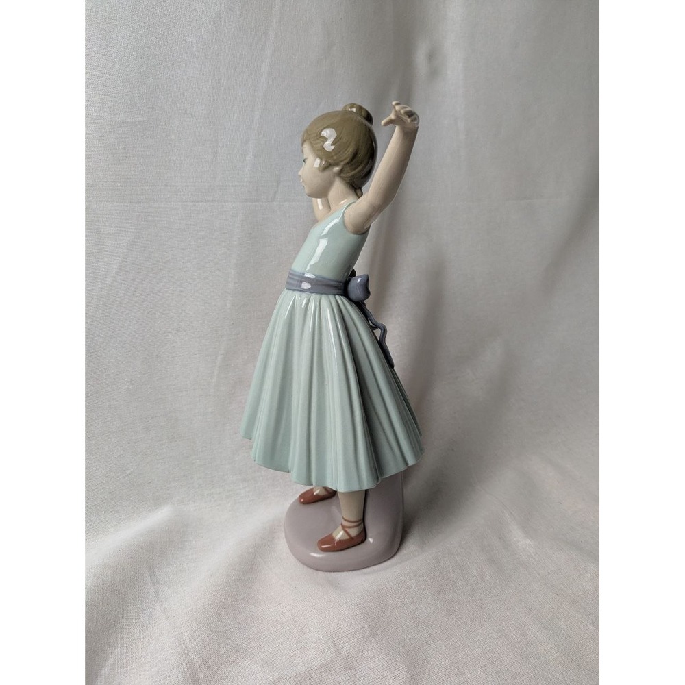 Retired Lladro 5094 Ballerina Figurine: Ballet First Step Porcelain Sculpture 80 - Picture 2 of 5